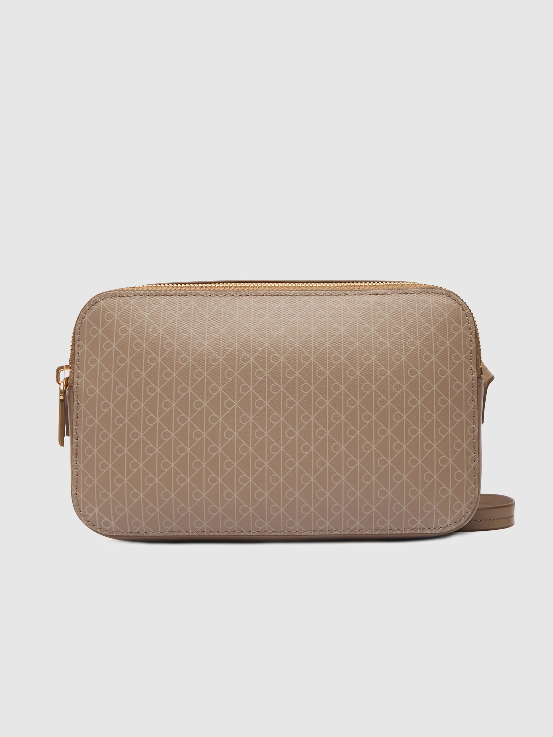 Mala Calvin Klein Mulher Emblem Aop Elongated Camera Bag