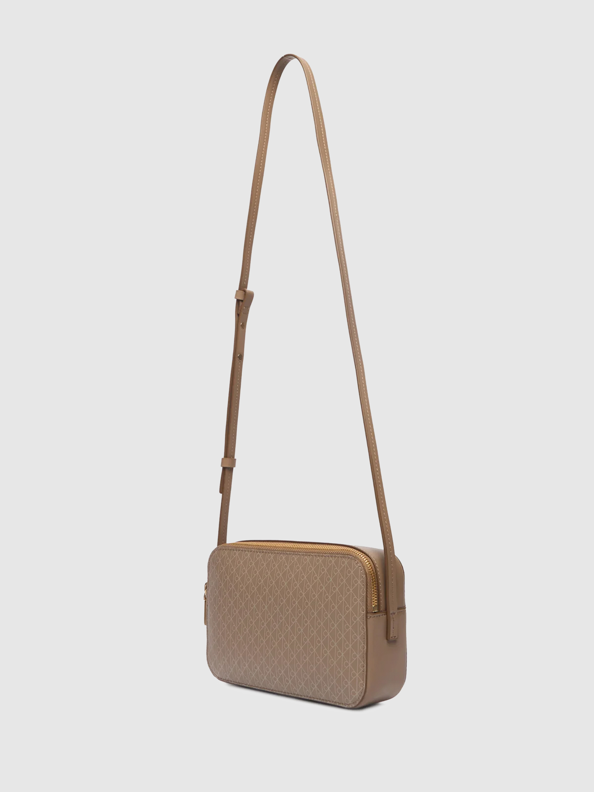 Mala Calvin Klein Mulher Emblem Aop Elongated Camera Bag