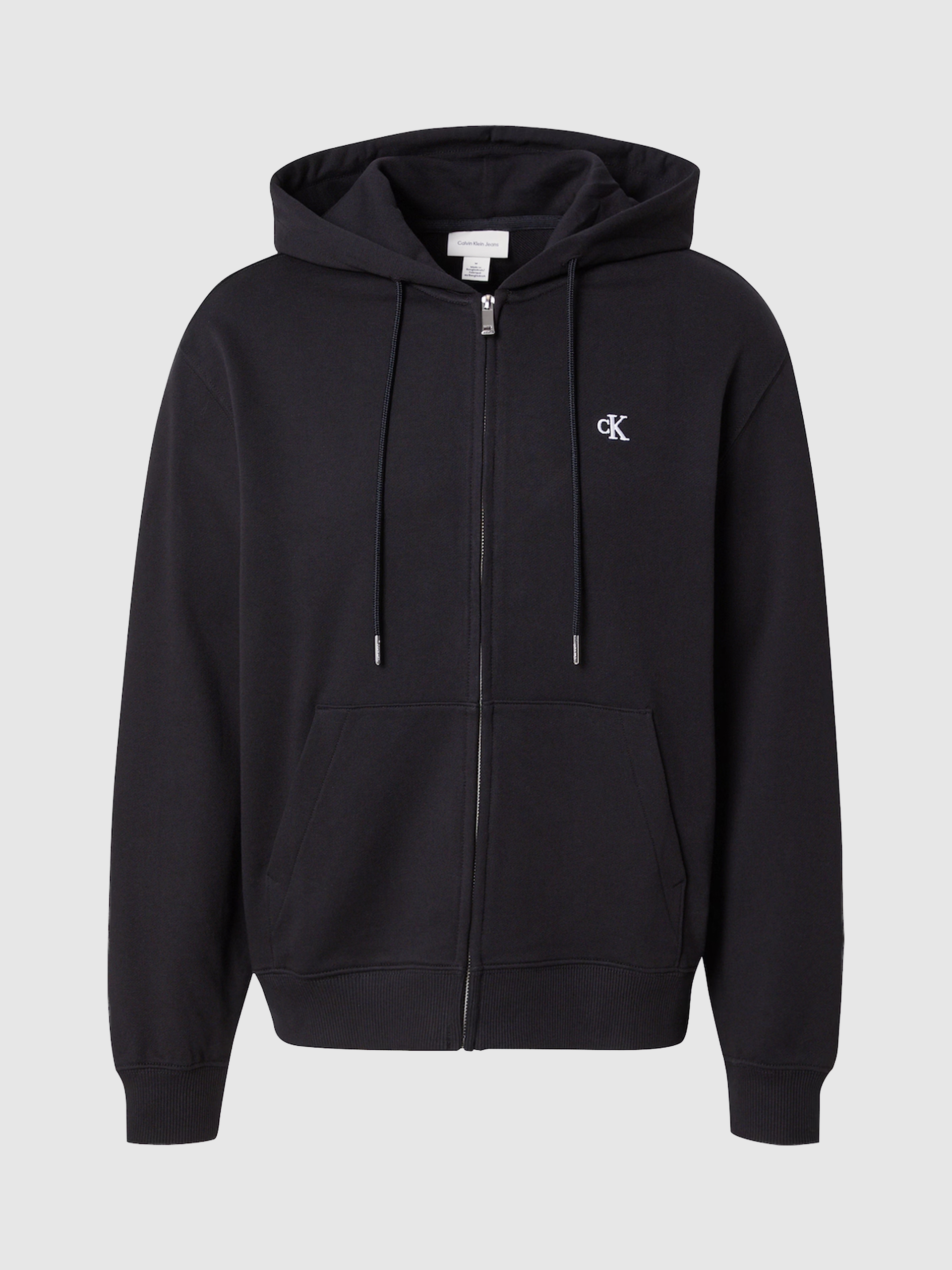 Casaco Calvin Klein Homem Ls Eu 350Terry Monogram Fz Hoodi