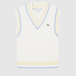 Colete Lacoste Homem Chunky Ribbed Knit Sweater Vest