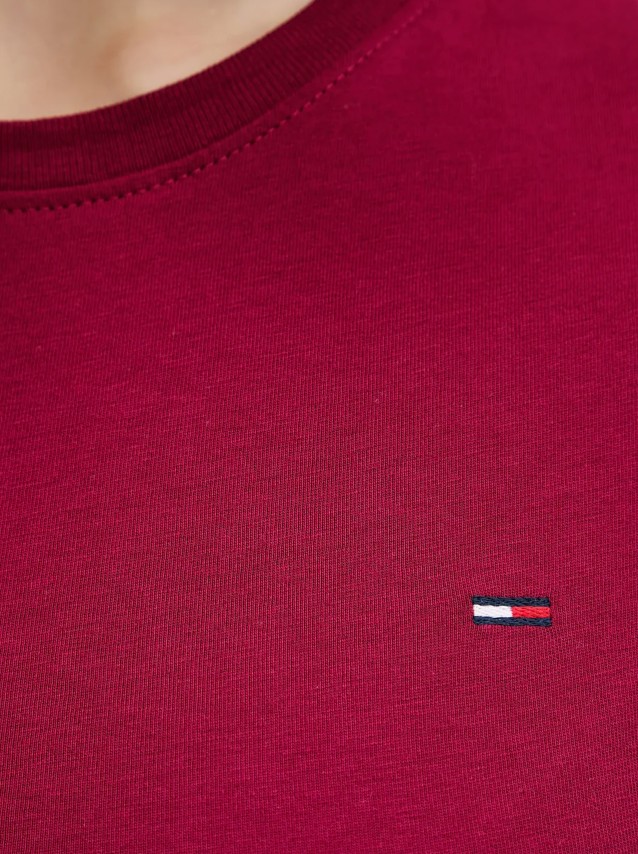 Mulher Tjw Slim C-Neck Tee Tommy Jeans