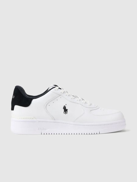 Sapatilha Ralph Lauren Homem Masters Crt-Sneakers-Low Top