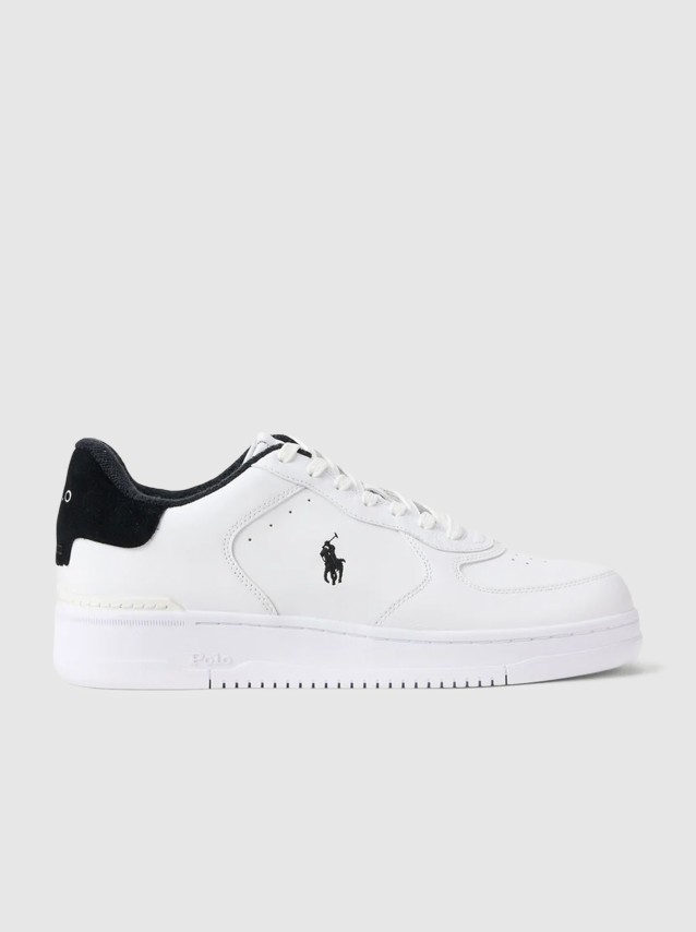 Sapatilha Ralph Lauren Homem Masters Crt-Sneakers-Low Top
