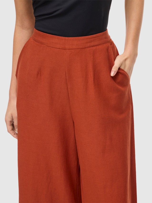 Cal�as Vila Mulher Viprisilla Hw Culotte Pant Vol R