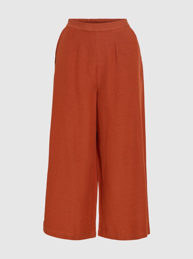Cal�as Vila Mulher Viprisilla Hw Culotte Pant Vol R