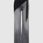 Len�o Only Mulher Onlsof Lace Scarf Wvn Ex Webseller