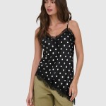 Top Only Mulher Onlbella Strap Satin Lace TopWvn Ex