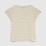 T-Shirt Vero Moda Mulher Vmkendall S/s V-Neck Top Jrs Btq