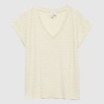 T-Shirt Vero Moda Mulher Vmkimmie S/s V-Neck Top Jrs Btq