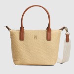 Mala Tommy Hilfiger Mulher Popette Mini Tote Raffia