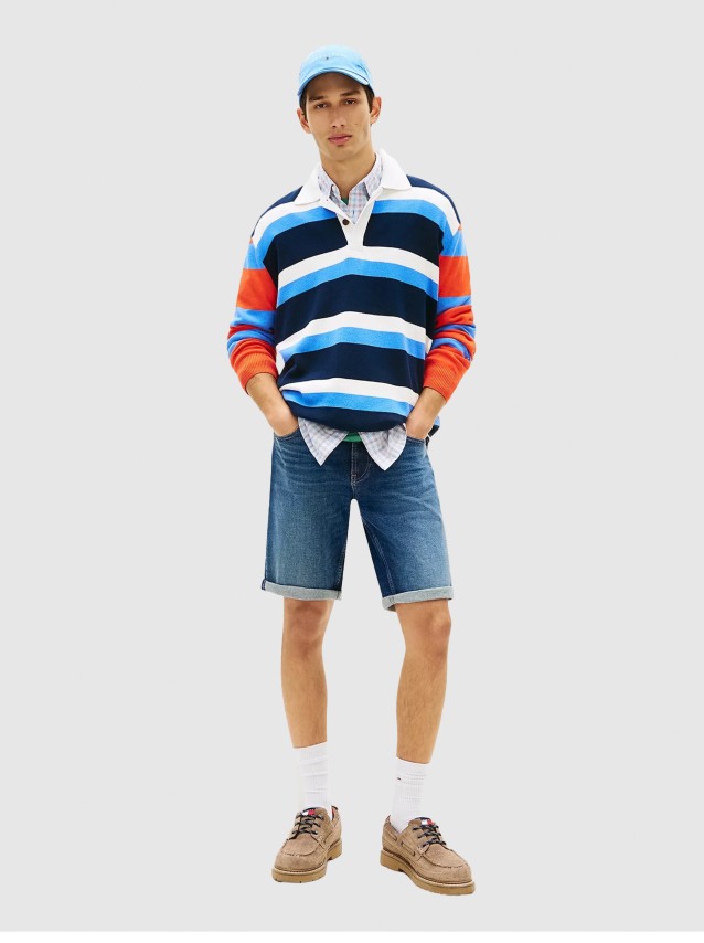 Cal��es Tommy Jeans Homem Ronnie Short Bj8155