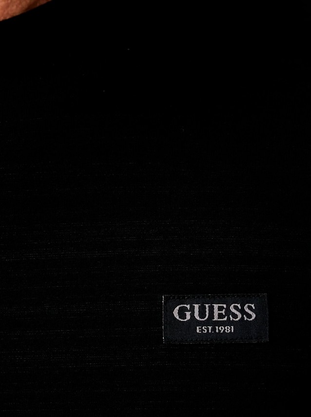 T-Shirt Guess Homem Cn Ss Textured Jersey Tee
