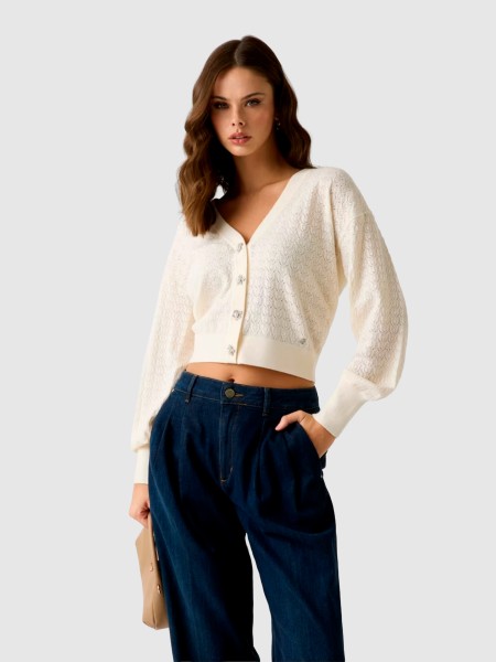 Casaco Guess Mulher Ls Vn Nina Cardi Stwr