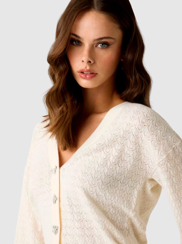 Casaco Guess Mulher Ls Vn Nina Cardi Stwr