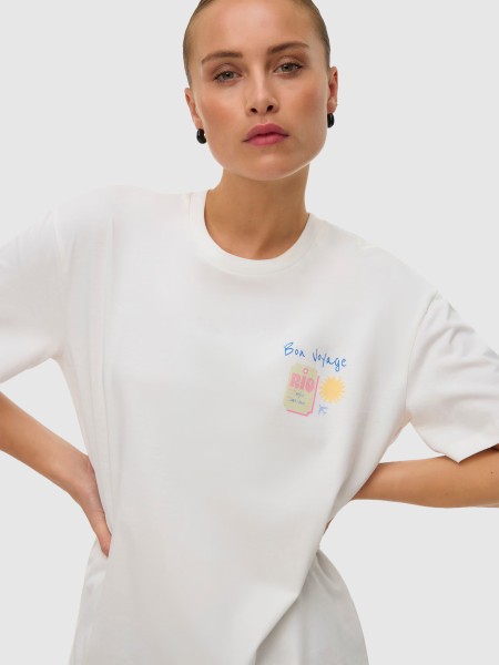 Camiseta Femenino Vero Moda Camiseta Femenino Vero Moda