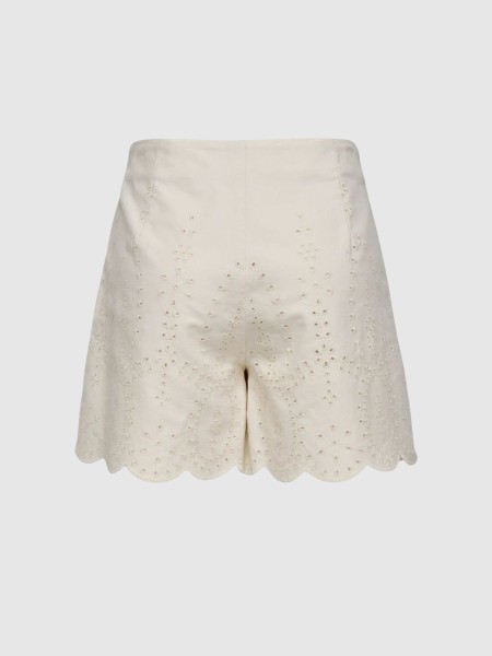 Cal��es Only Mulher Onlelsa Crochet Shorts Otw
