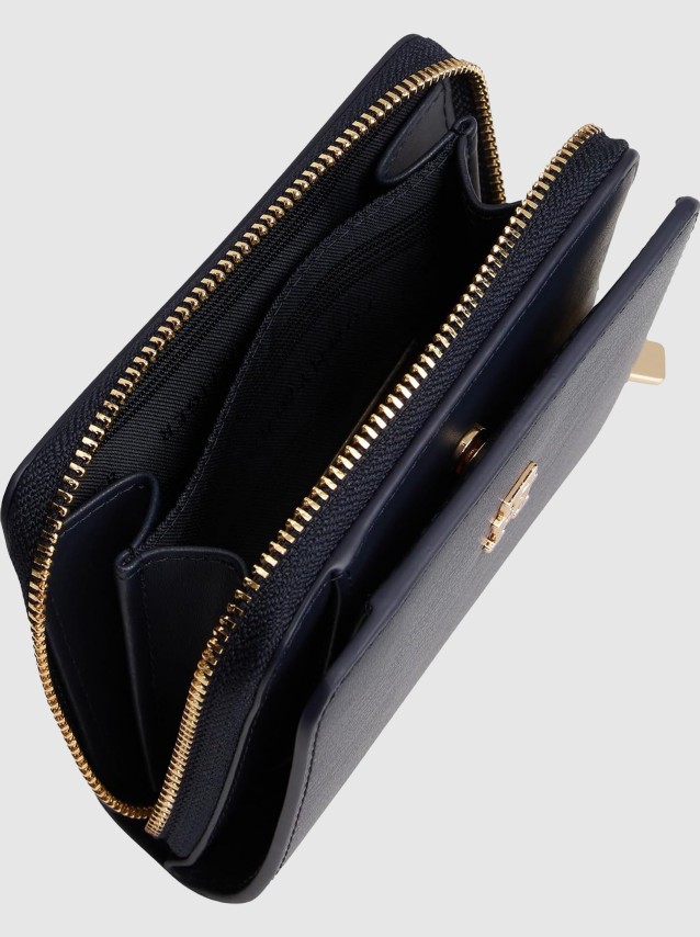 Porta Moedas Mulher Th Icon Med Za Flap Tommy Jeans