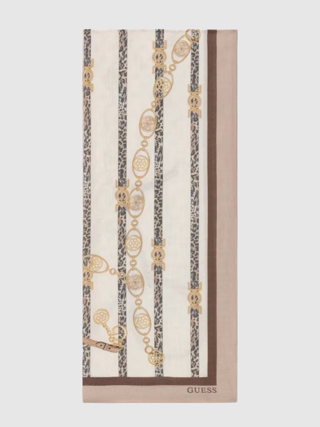 Cachecol Guess Mulher Printed Scarf 70X180