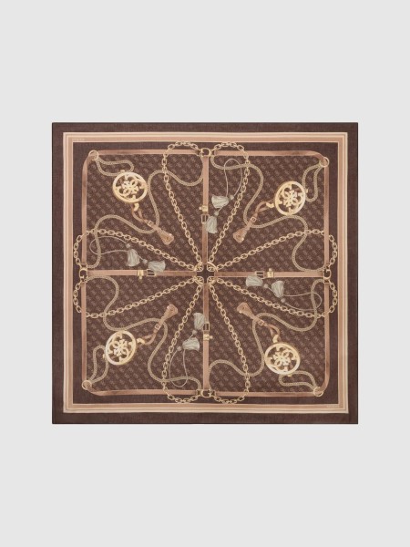 Cachecol Guess Mulher Printed Kefiah 120X120 Cachecol Guess Mulher Printed Kefiah 120X120