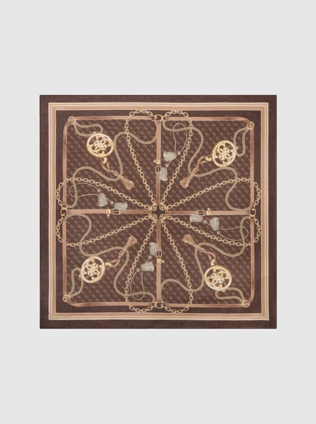 Cachecol Guess Mulher Printed Kefiah 120X120