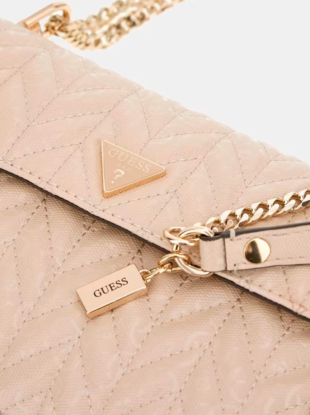 Mala Guess Mulher Stacey Convertible Xbody Flap