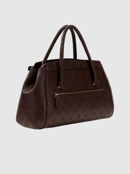 Mala Guess Mulher Diana 3 Comp Satchel Mala Guess Mulher Diana 3 Comp Satchel