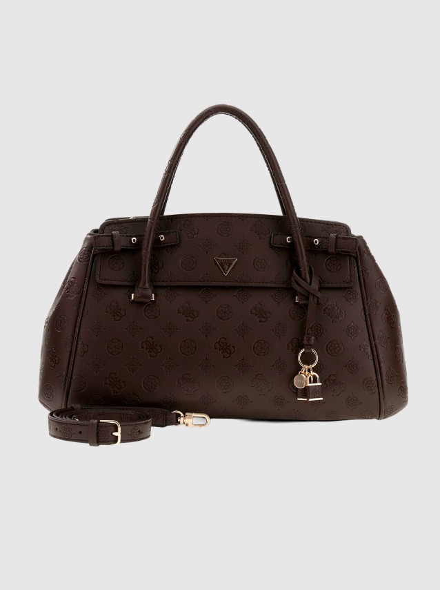 Mala Guess Mulher Diana 3 Comp Satchel
