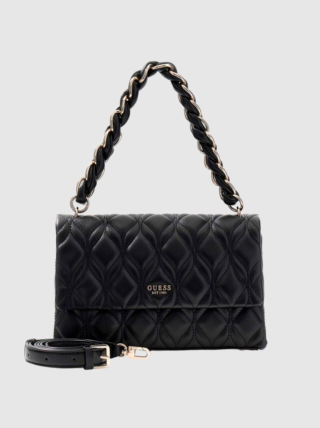 Mala Guess Mulher Maxine Flap Crossbody