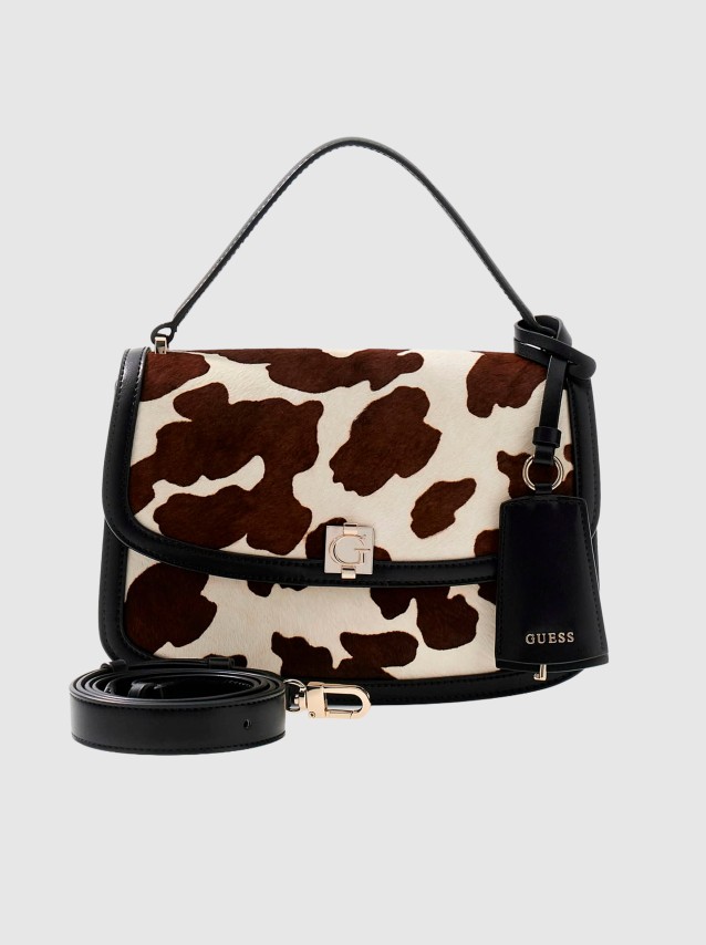 Mala Guess Mulher Audrey Convertible Xbody Flap