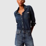 Cal��es Calvin Klein Mulher 90S Short 3 In Astaire