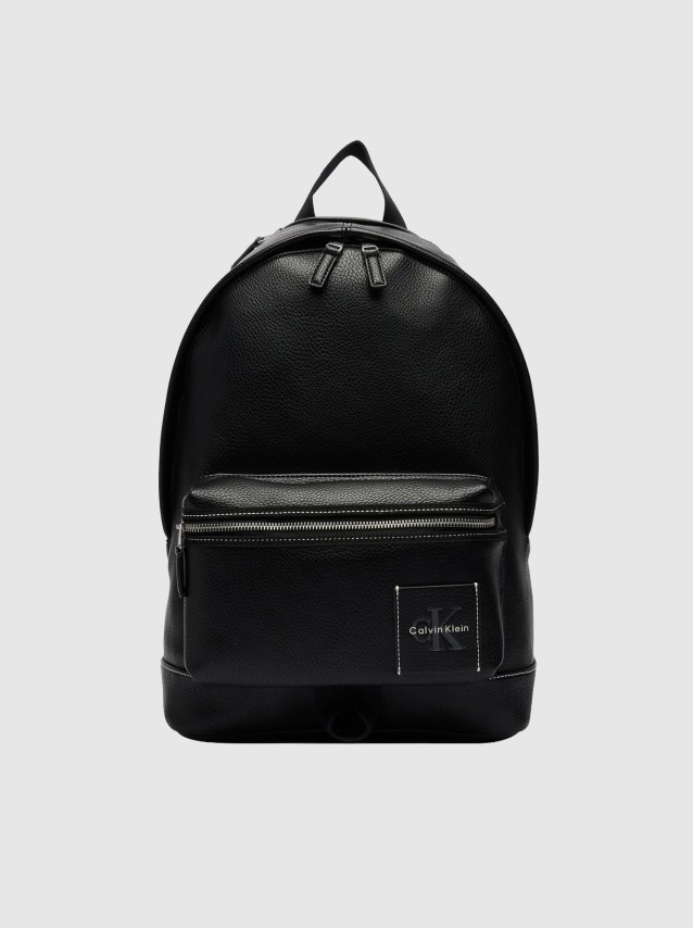 Mochila Calvin Klein Homem Bold Pebble Round Backpack