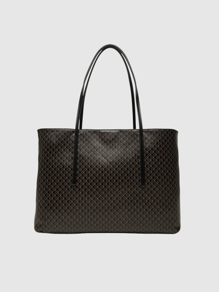 Mala Calvin Klein Mulher Emblem Aop Tote W/ Pouch Mala Calvin Klein Mulher Emblem Aop Tote W/ Pouch