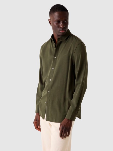 Camisa Guess Homem Ls Fluid Dobby Shirt Camisa Guess Homem Ls Fluid Dobby Shirt