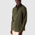 Camisa Guess Homem Ls Fluid Dobby  Shirt