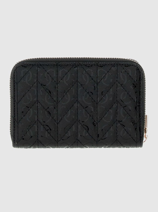 Carteira Guess Mulher Stacey Slg Medium Zip Around