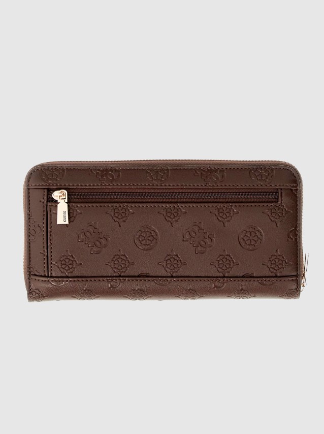 Carteira Guess Mulher Diana Slg Large Zip Around