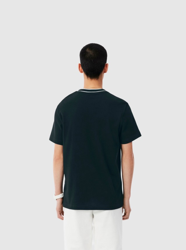 T-Shirt Lacoste Homem Crewneck T-Shirts Male Adult Knit