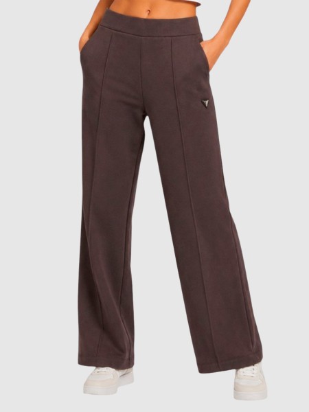 Cal�as Guess Mulher Olympe Straight Pants