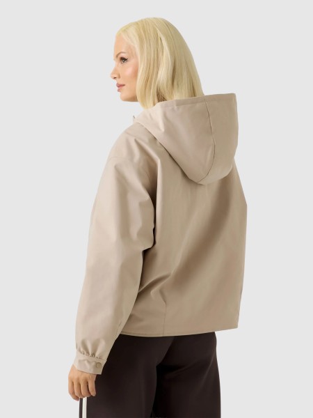 Casaco Guess Mulher Olympe Zipped Hoodie Jacket Casaco Guess Mulher Olympe Zipped Hoodie Jacket