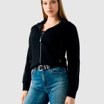 Casaco Guess Mulher New Hooded Scuba Sweatshirt