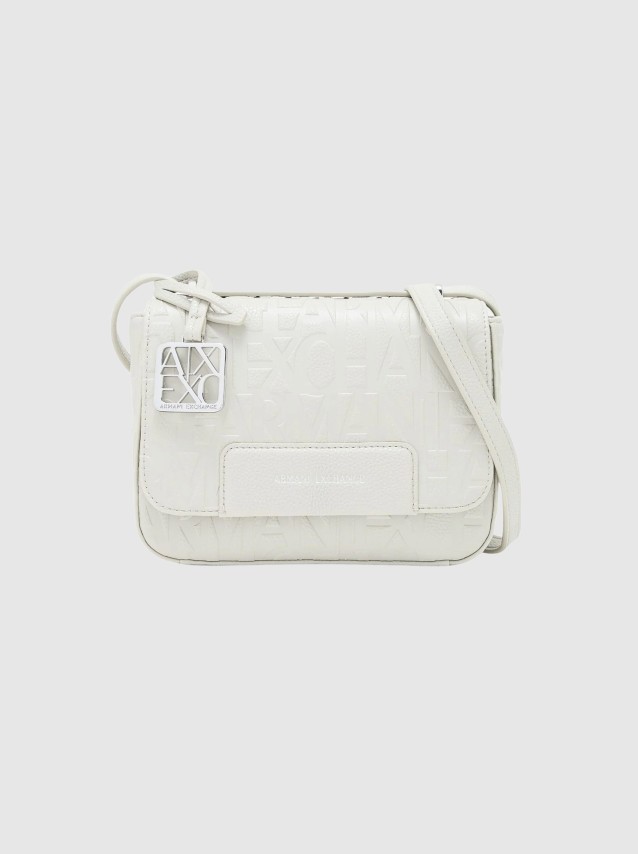 Mala Armani Exchange Mulher Liz Pebble Crossbody