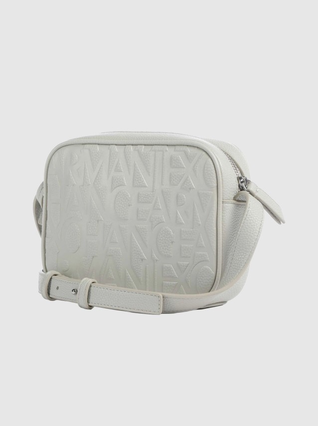 Mala Armani Exchange Mulher Liz Pebble Camera Case