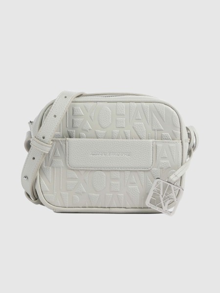 Mala Armani Exchange Mulher Liz Pebble Camera Case