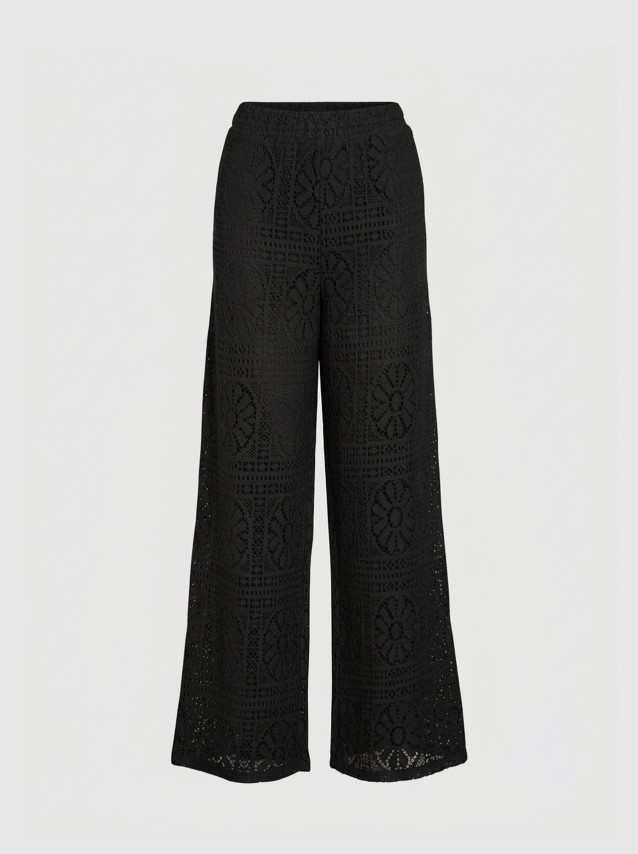 Cal�as Vila Mulher Vimerinda Hw Wide Pants/ls