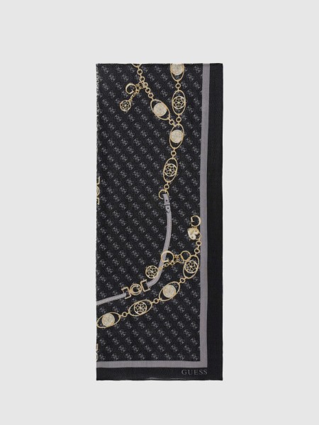 Cachecol Guess Mulher Printed Scarf 70X180 Cachecol Guess Mulher Printed Scarf 70X180