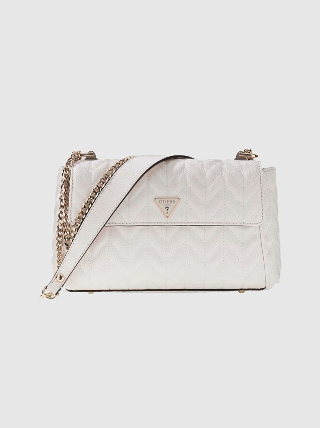 Mala Guess Mulher Stacey Convertible Xbody Flap