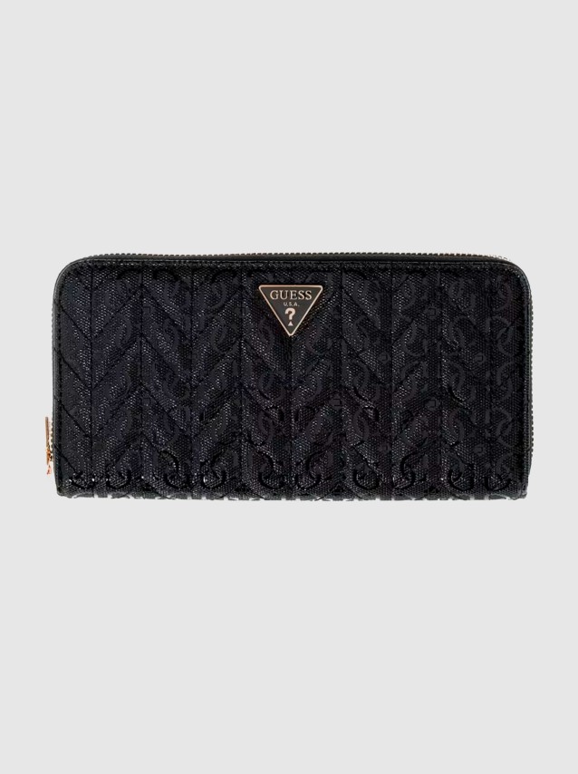 Carteira Guess Mulher Stacey Slg Large Zip Around
