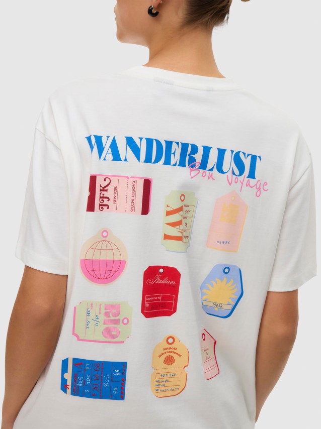 Camiseta Femenino Vero Moda
