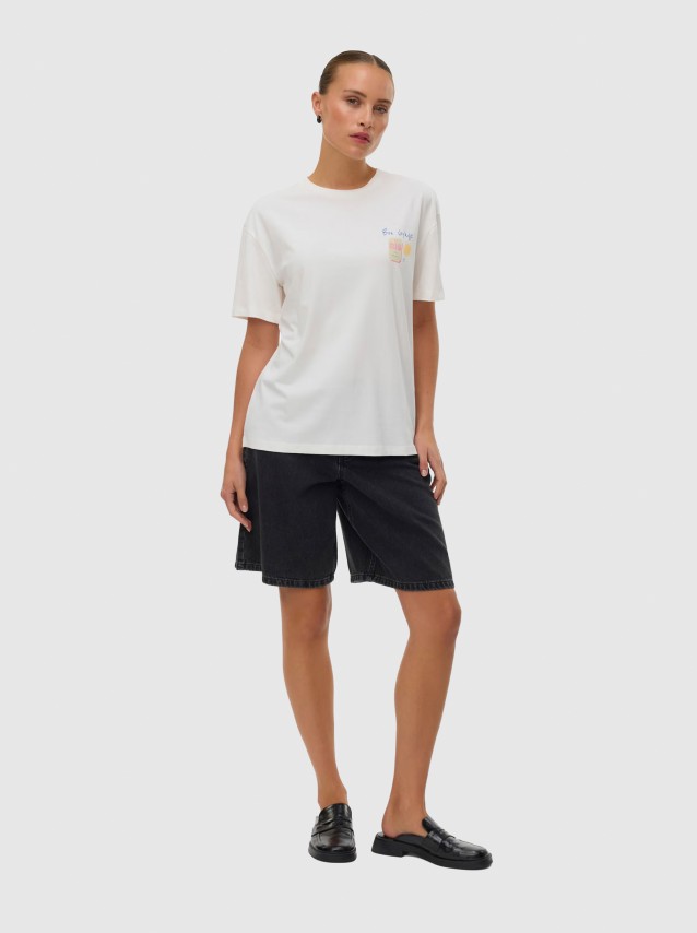 Camiseta Femenino Vero Moda