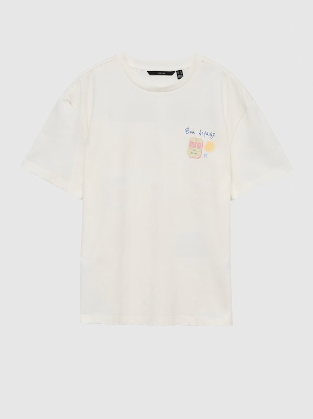 Camiseta Femenino Vero Moda